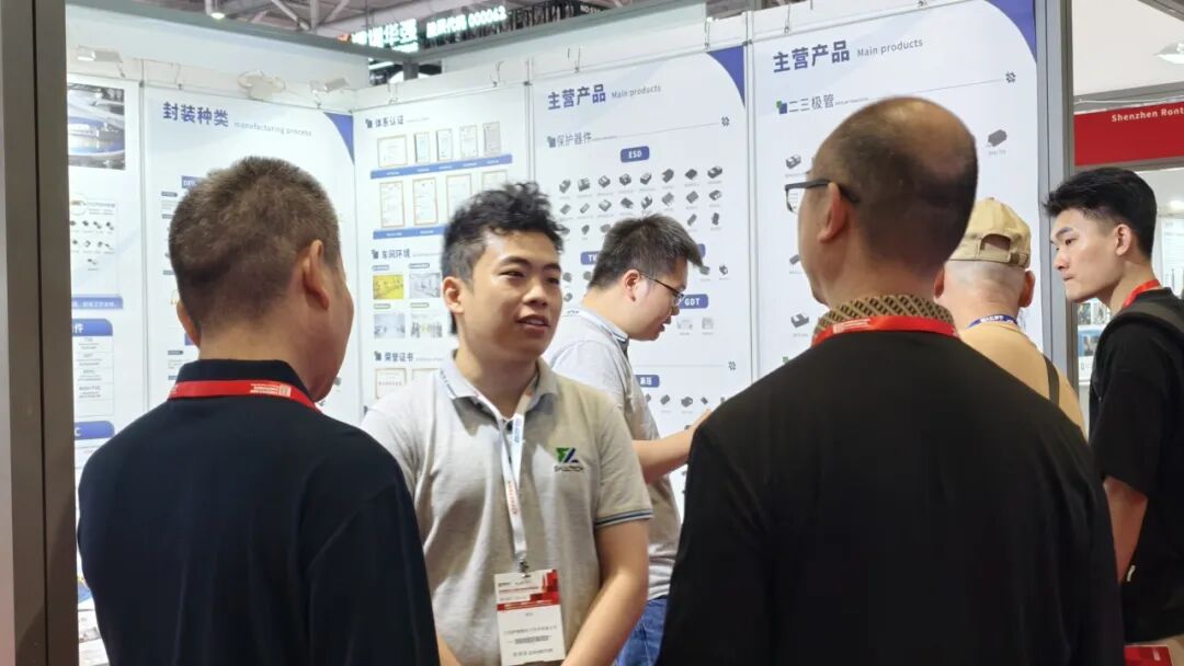 参展圆满落幕｜江西萨瑞微电子亮相2025深圳电子元器件展，绽放芯力量！